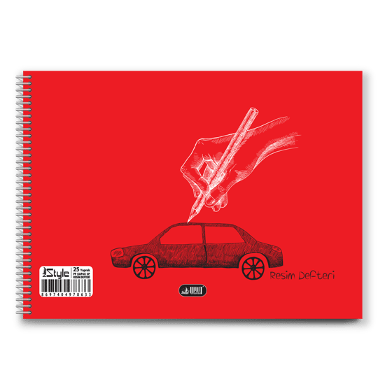 Kapak Sp Resim Defteri 25 Yp *6*
