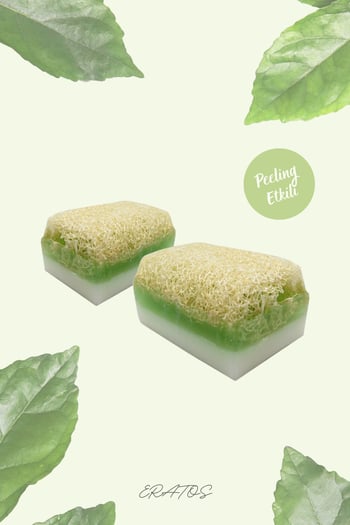 Eratos Çay Ağacı Özlü Kabak Lifli Peeling Sabunu