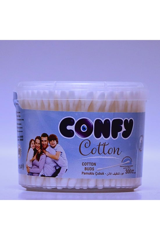 Confy Kulak Temizleme Çubuğu 300 Adet