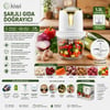 Kiwi Kc-8221 ( Usb To Type-c Şarjlı Mini ) ( 3 Bıçaklı ) Gold Blender Rondo Gıda Doğrayıcı ( 1.2lt=mika Kristal Hazne )