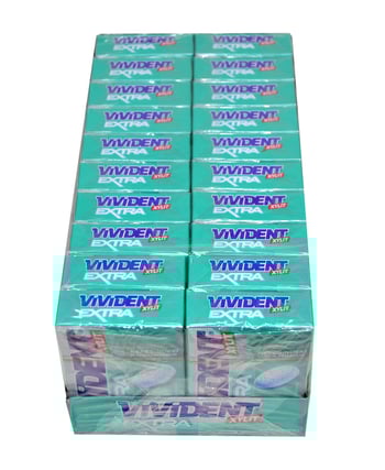 Vivident, Xylit, vivident cube, şekersiz sakız, naneli sakız, nane aromalı sakız, sakız, vivitent