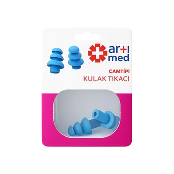 Artımed İkili Silikon Çam Tipi Kulak Koruyucu