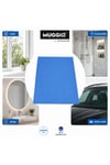 Muggio 40x50 Mikrofiber Cam Bezi, Cam Silme Bezi İz Tüy Hav Bırakmaz Ayna Parlatma Bezi 5 Adet