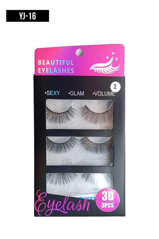İthal Aksesuar Takma Kirpik Yj-16