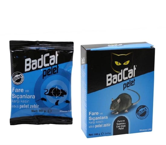 Badcat Fare Zehiri Pelet  Fare Kovucu 100 Gr