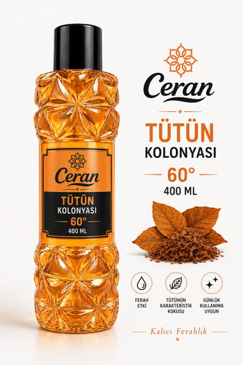 400 Ml Tütün Kolonyası 60 Derece