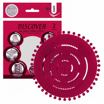 Discover Exotic Çok Amaçlı Koku Giderici Pisuvar 2'li Paket