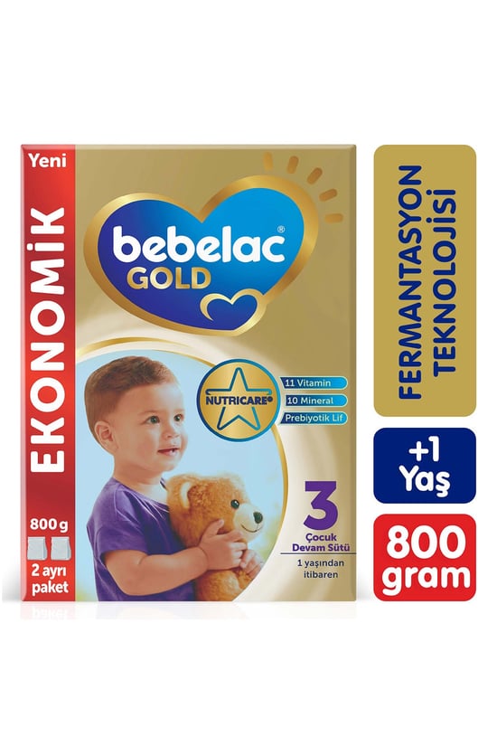 Bebelac Gold 3 Çocuk Devam Sütü 800 g