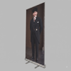 Atatürk Poster Baskılı Roll Up Banner 85x200cm No:6