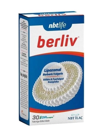 Nbt Life Berliv 30 Kapsül Lipozomal Berberis Vulgaris İçerikli Takviye Edici Gıda