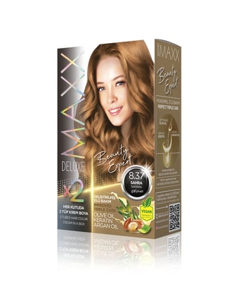 Maxx Deluxe Beauty Expert Set Saç Boyası 8.37 Sahra