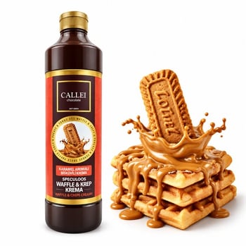 Callei Waffle Sos Karamelize Bisküvi Aromalı 1 Kg