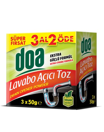 Doa Toz Lavabo Acıcı 3al2ode 3x50gr