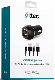 Ttec Oto Şarj 3.1 Ipone-type Kablo 2cks21ds 8694470826332