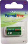 Poundmax Lityum Cr-2 (cr17355, Cr-2m, Dlcr2, Kcr2, 6206) Özel Pil, 3v | 1x 1-paket