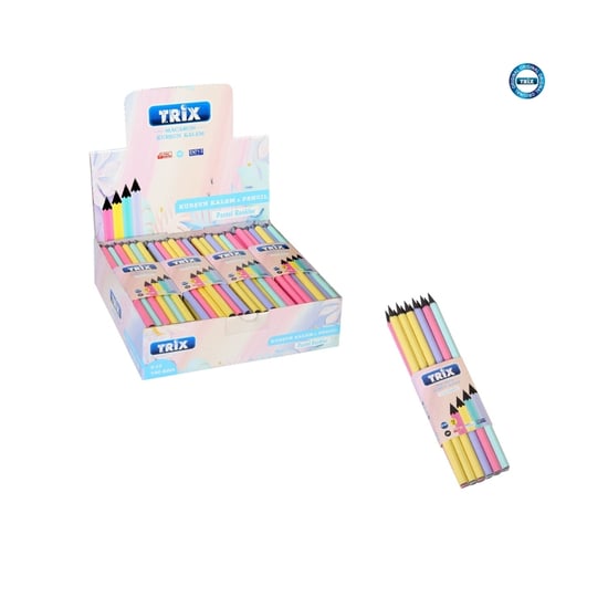 Trix Pastel Renkli Kurşun Kalem