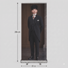 Atatürk Poster Baskılı Roll Up Banner 85x200cm No:6