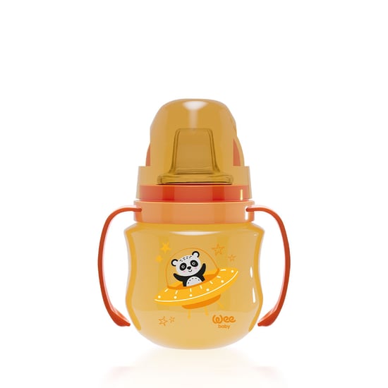 Wee Baby Galaxy Akıtmaz Alıştırma Bardak 125 Ml Turuncu 6+ Ay