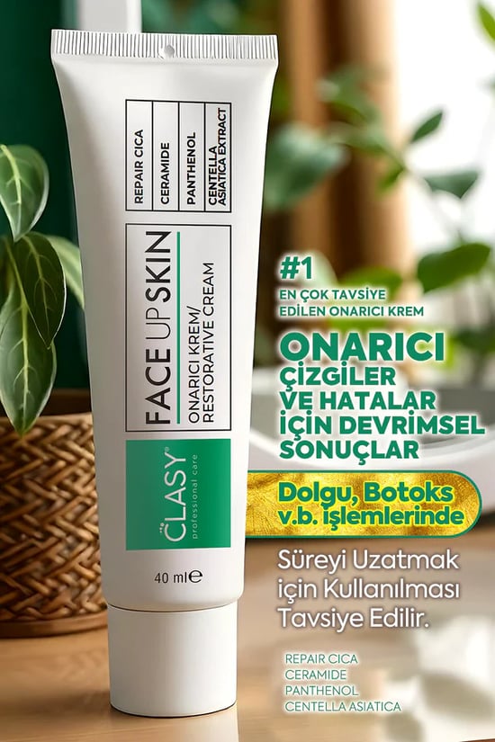 Clasy Care Face Up Skin Onarıcı Krem 40 Ml