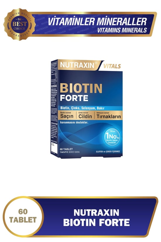 Nutraxin Biotin Forte Tablet 60 Tablet