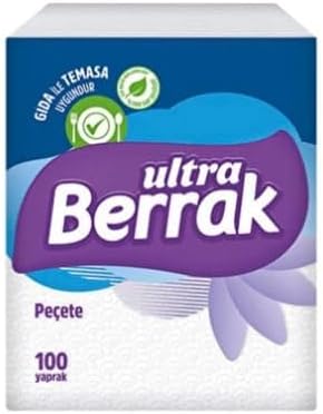Ultra Berrak Peçete 100'lü