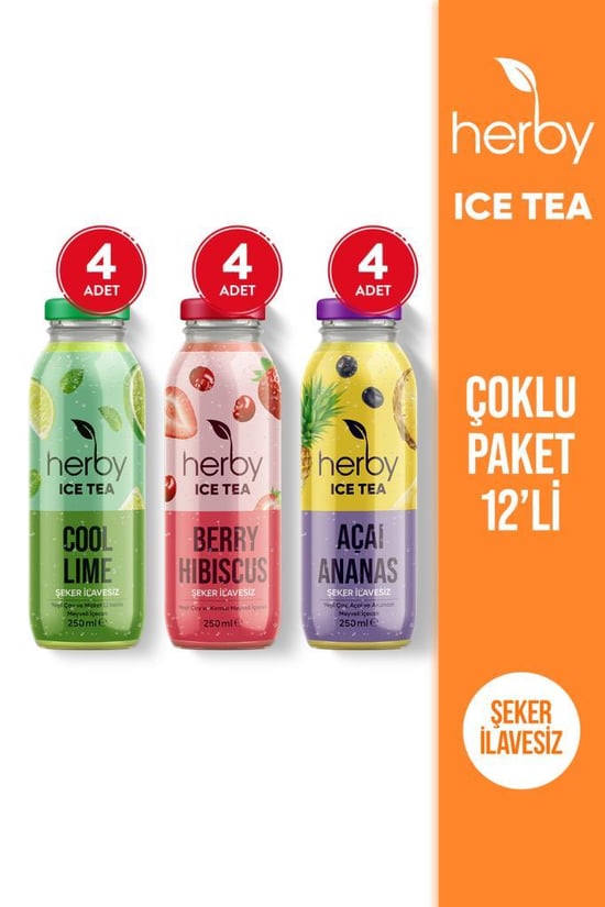 Herby İce Tea Deneme Paketi X 12