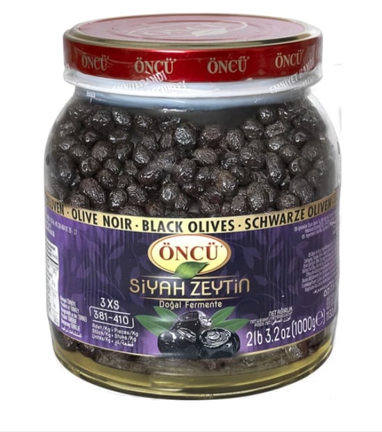 Öncü Siyah Zeytin 1 Kg Pet (3xs) 381-410