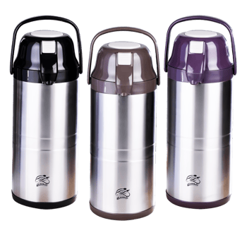 Cooker Ckr-2009 ( 4.5lt ) Lüx 304 Çelik Termos Renkli ( Pompalı & Musluklu ) ( Taşıma Kulplu & Pompa Kilit Tuşlu )