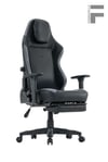 Fashcolle Globe Pro Black-grey Oyuncu Koltuğu