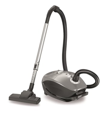 Simfer Toz Torbalı Yatay Süpürge Gümüş Gri Sk-6310