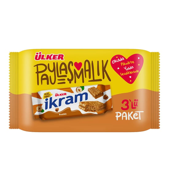 Ülker İkram Fındıklı 3 X 84 Gr Mp