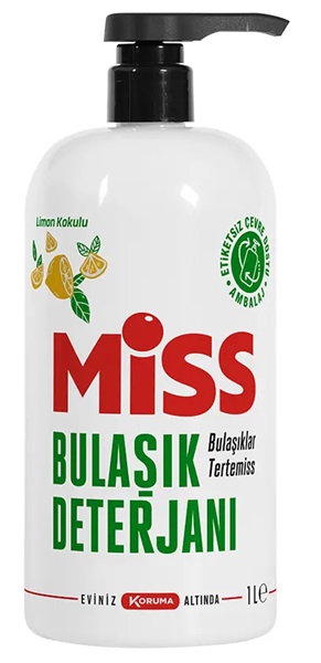 Miss Bulaşık Deterjanı Limon 1 Lt