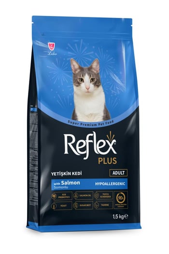Reflex Hipoalerjenik Somonlu Yetişkin Kedi Maması 1,5 Kg