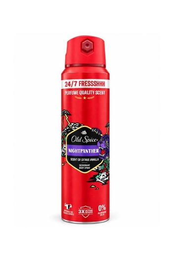 Old Spice Night Panther Erkek Sprey Deodorant 150 Ml