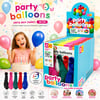 Soso Party Balloons ( 5pcs ) Orta Boy ( Renkli & 30cm ) Party Balon