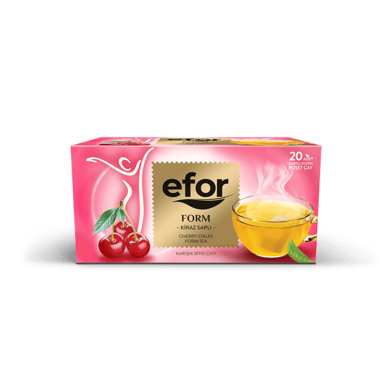 Efor Kiraz Saplı Form Çayı