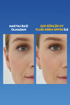 Q10 Spf50 Yüksek Güneş Koruyucu Kırışıklık Karşıtı Yüz Güneş Kremi 40ml, Makyaj Bazı
