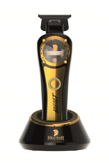 Hector Linear T Saç Sakal Sıfırlama ve Çizim Makinesi 11.200 Rpm Gold-siyah