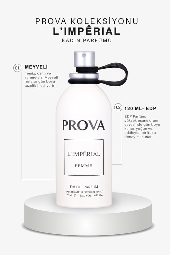 Prova L'İmperial Meyveli Kadın Parfüm 120 Ml