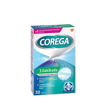 Corega Diş Protezi Temizleyici 30'lu Tablet