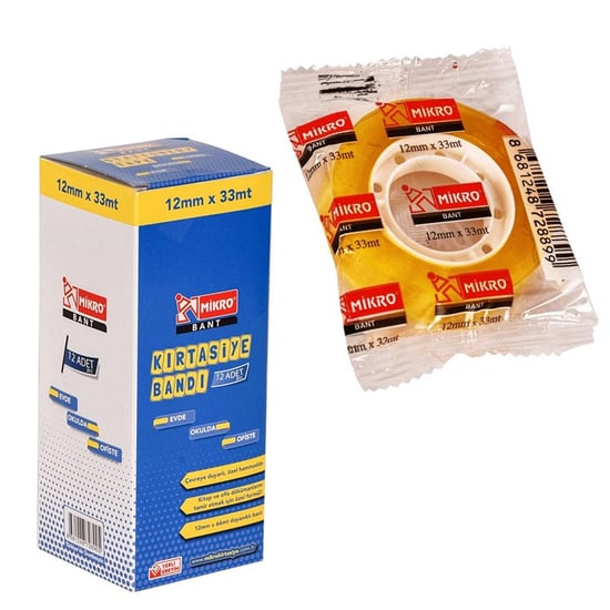 Mikro St. Tm-12mmx33m Bant