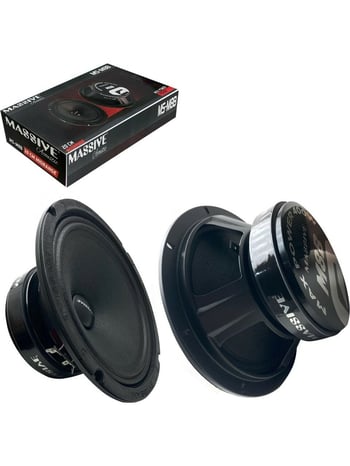 Massıve Ms-m8b Oto Midrange 20cm 400 Watt (150 Rms) 2 Adet