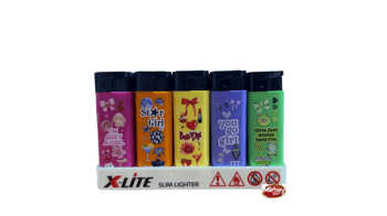 X-lite Baskılı Resimli Figürlü Çakmak *50 Pcs
