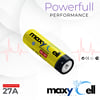 Maxycell 5 Adet 27a Düğme Piller 12v