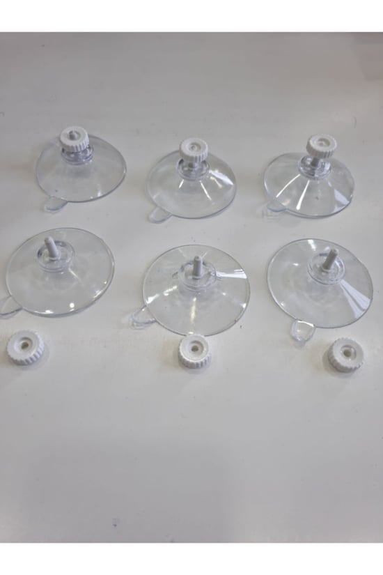 Ata Home Vantuz Vakum Seti 6 Adet Somunu Ile Birlikte