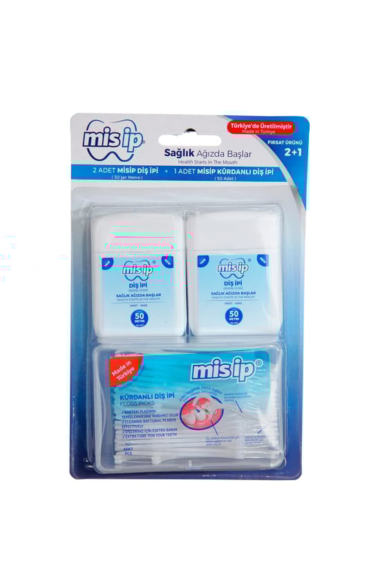MİSİP 2+1 Diş İpi
