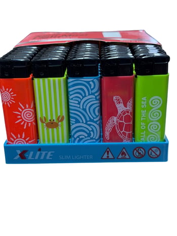 X-lite Baskılı Resimli Figürlü Çakmak *50 Pcs