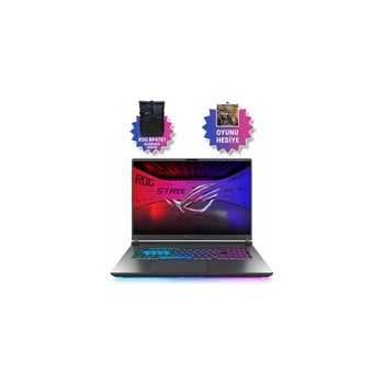 Asus Rog Strix G18 Ultra 9 275hx G815lw-s9128-33 96gb 4tb+4tb Rtx5080 16gb Freedos 18" Wqxga Taşınab