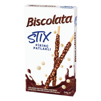 Şölen Bıscolata Stıx Pırınc Patlaklı 34gr