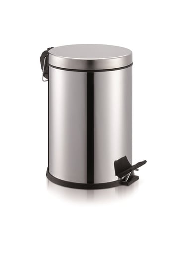 Mk Pedallı Çöp Kovası Paslanmaz 20 Litre